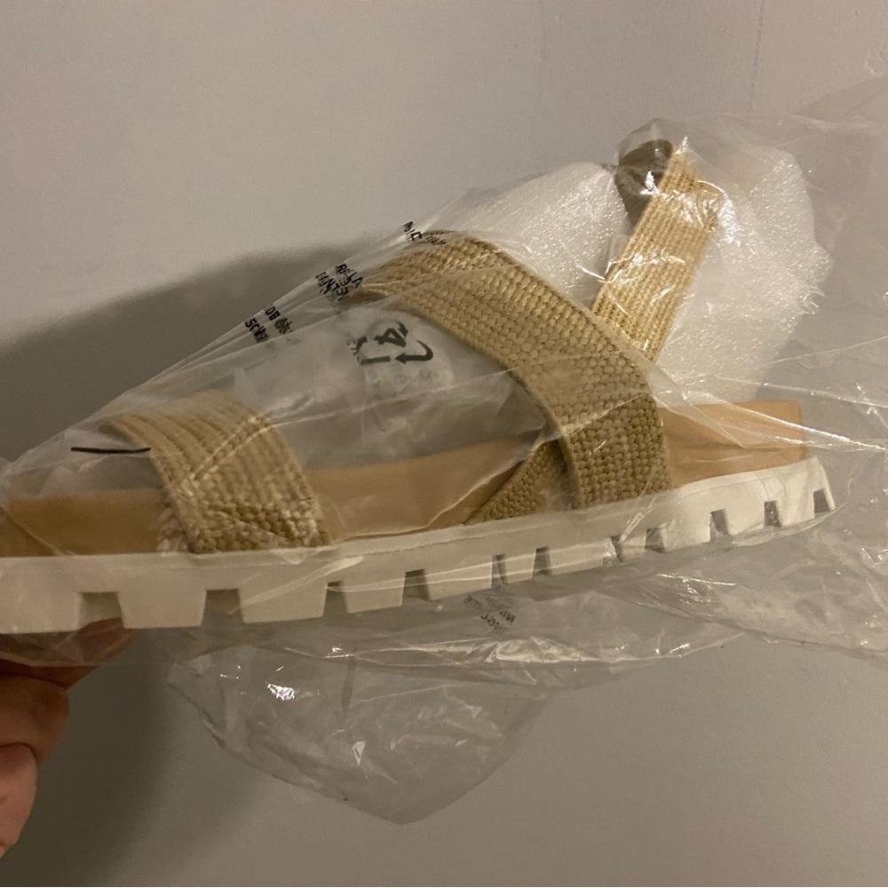Steve Madden Raffia Sandals - Picture 8 of 9